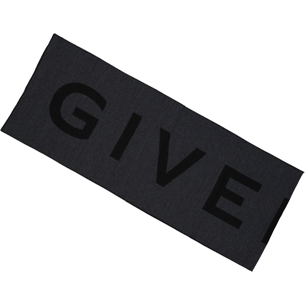 Givenchy Wool Logo Scarf