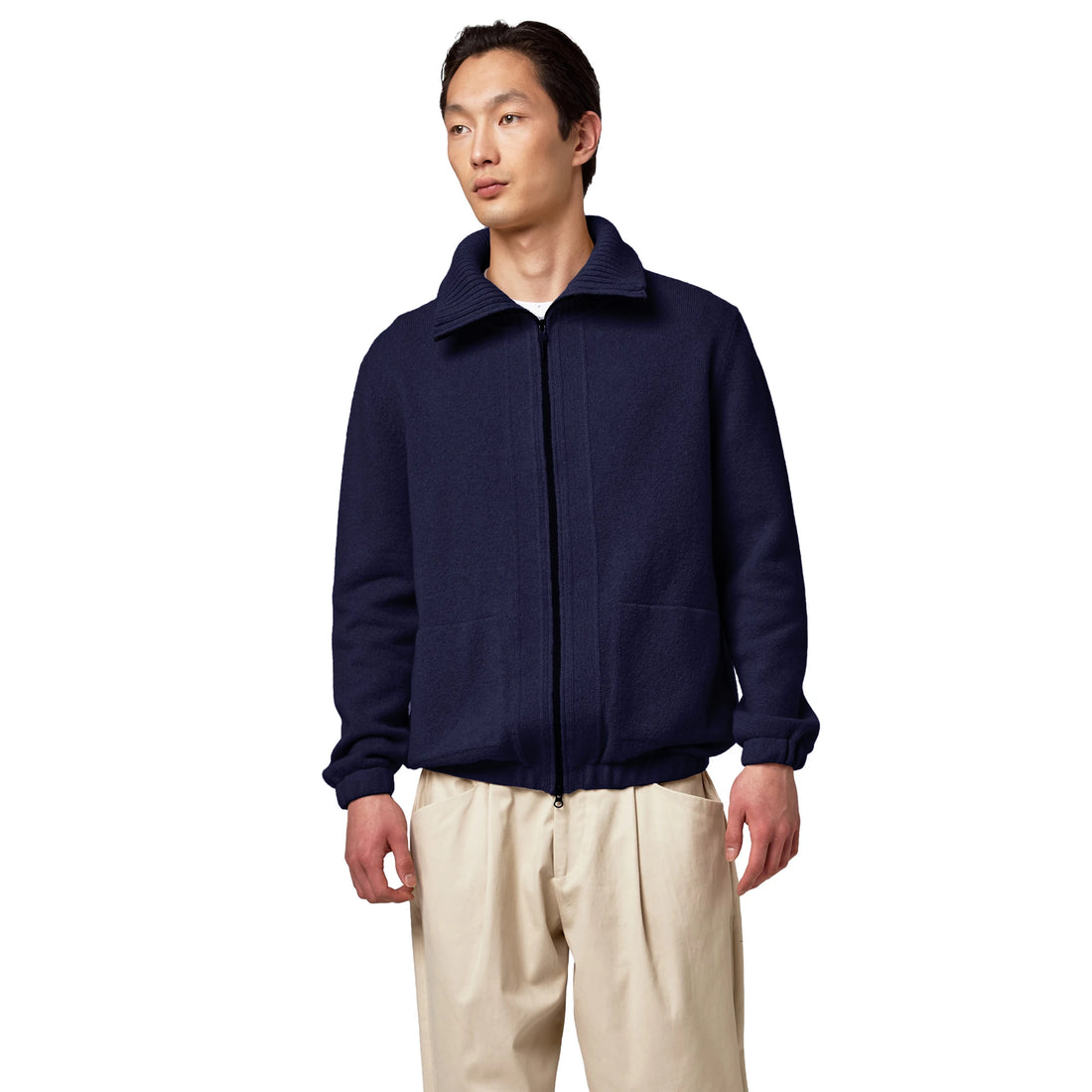 Alpha Studio Sweaters Blue Man