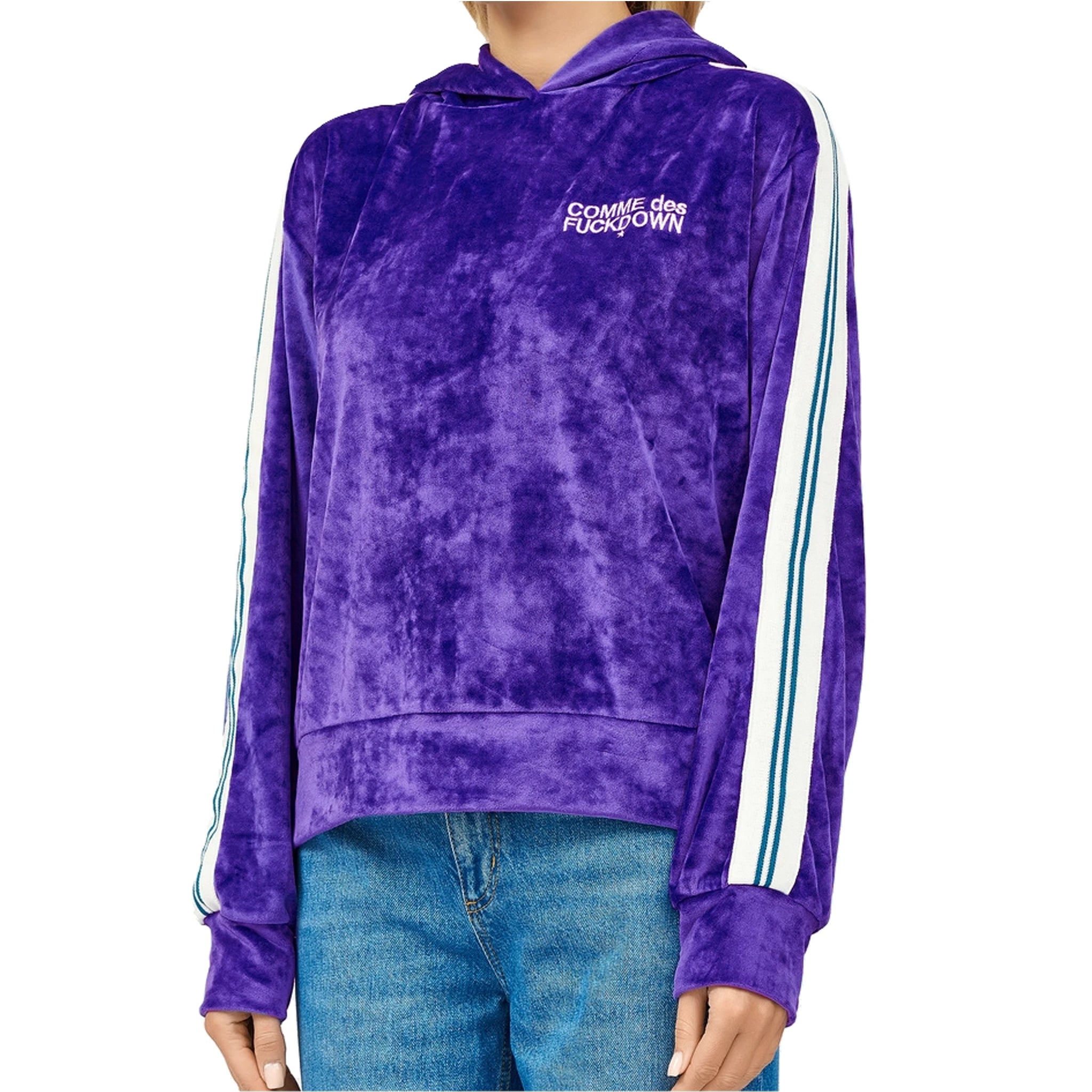 Comme Des Fuckdown Sweatshirts Purple Woman