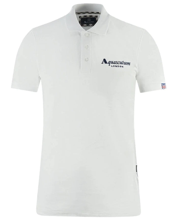 Aquascutum Polo White Man