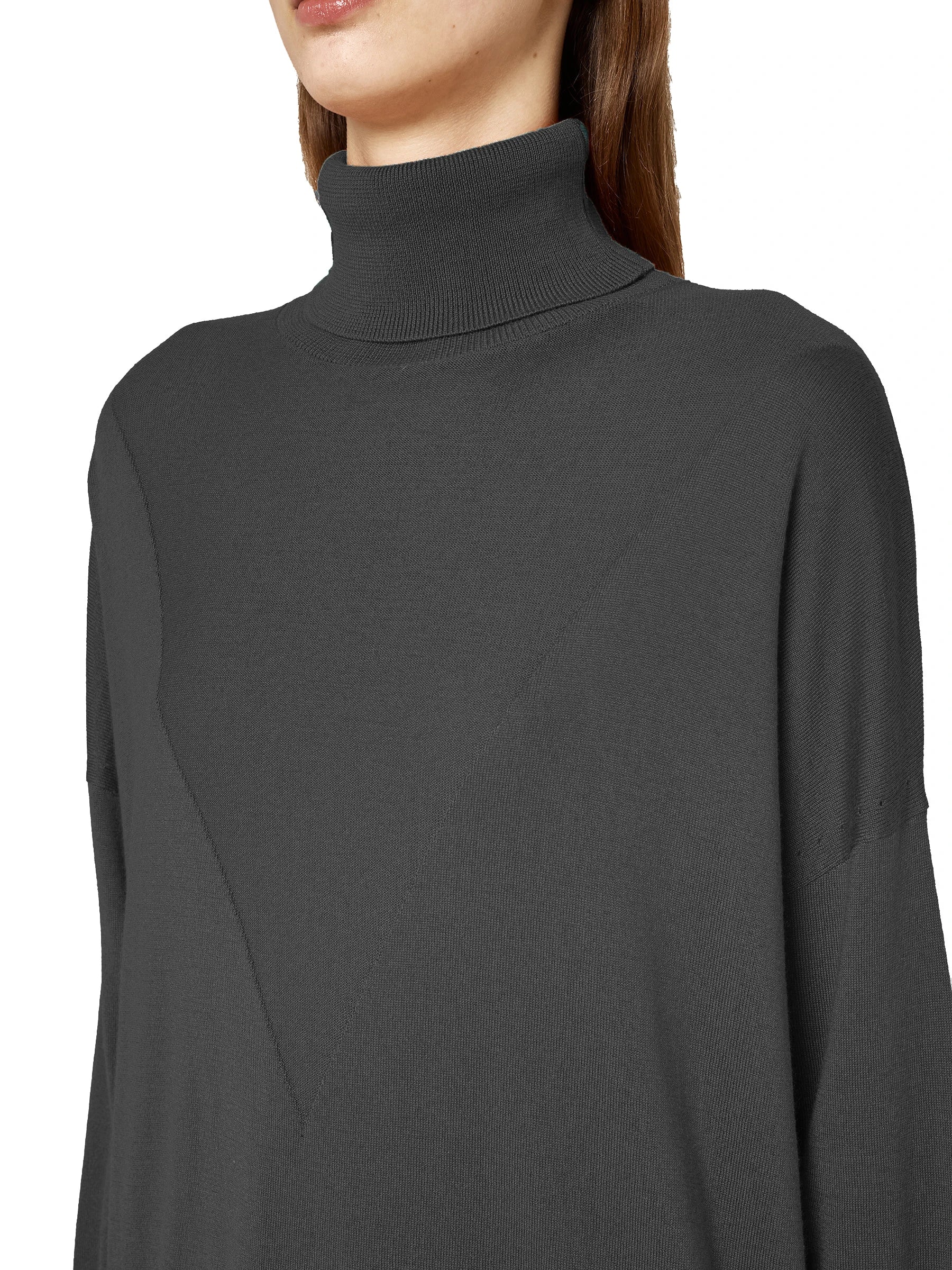 Alpha Studio Sweaters Grey Woman