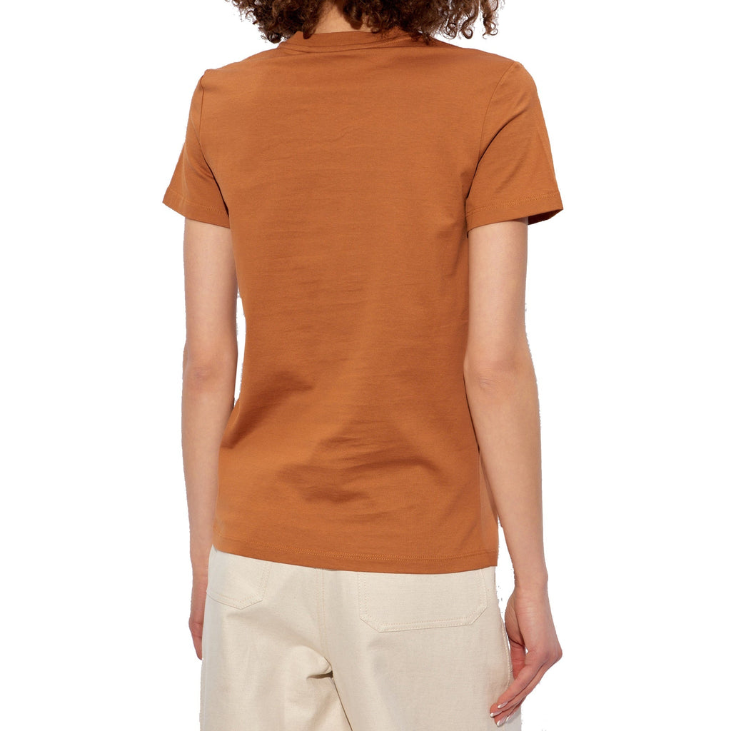 Max Mara 'Papaia' Cotton Logo T-Shirt