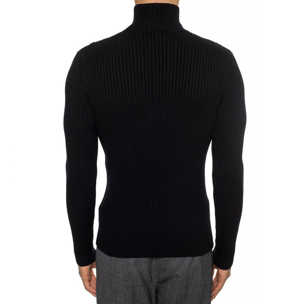 Balenciaga Cashmere Blend Rib Knit Turtleneck – Siebentaschen
