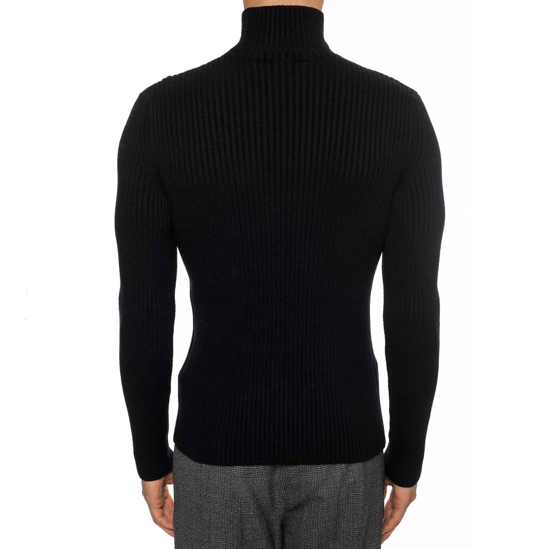 Balenciaga Cashmere Blend Rib Knit Turtleneck – Siebentaschen