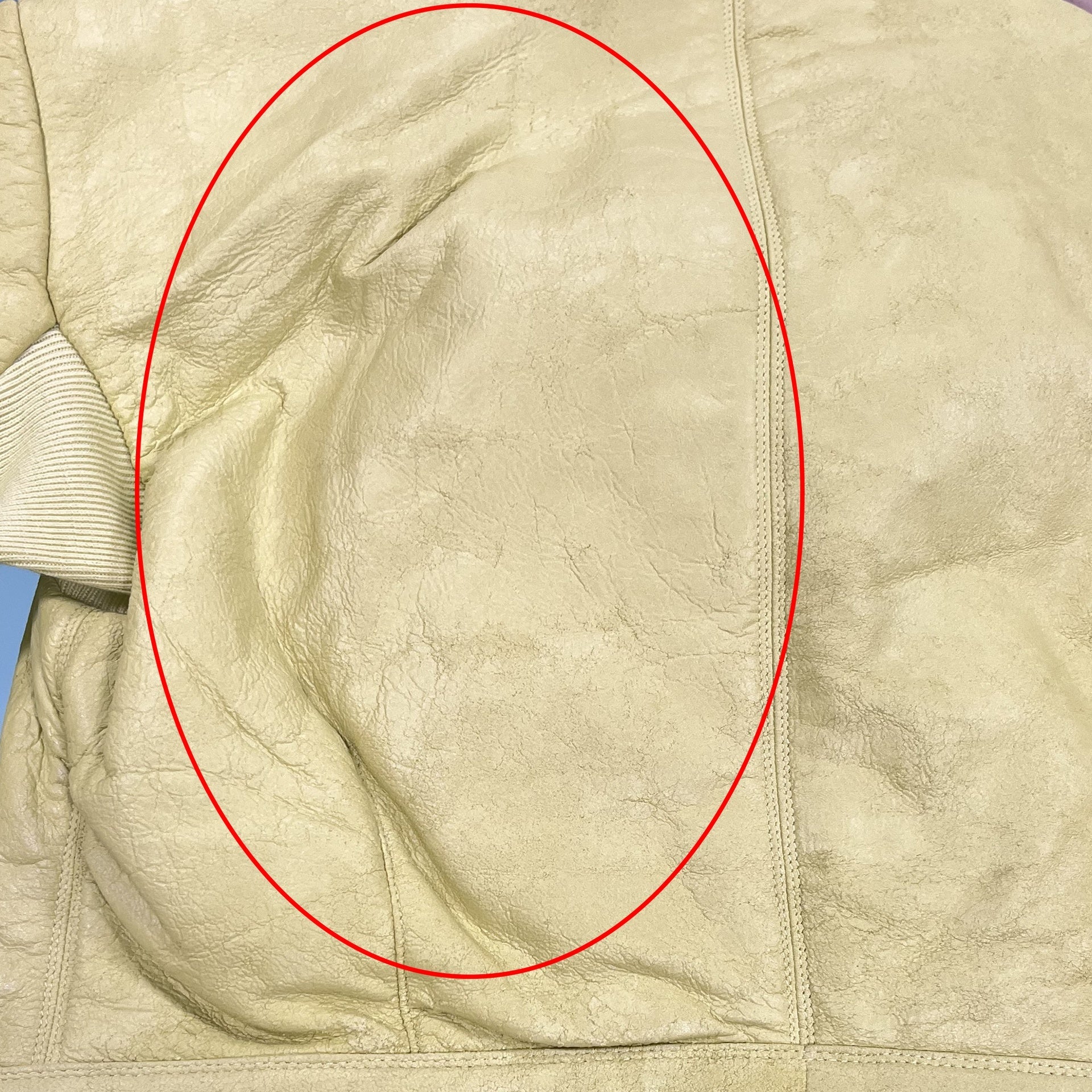 Rick Owen Leather Jacket