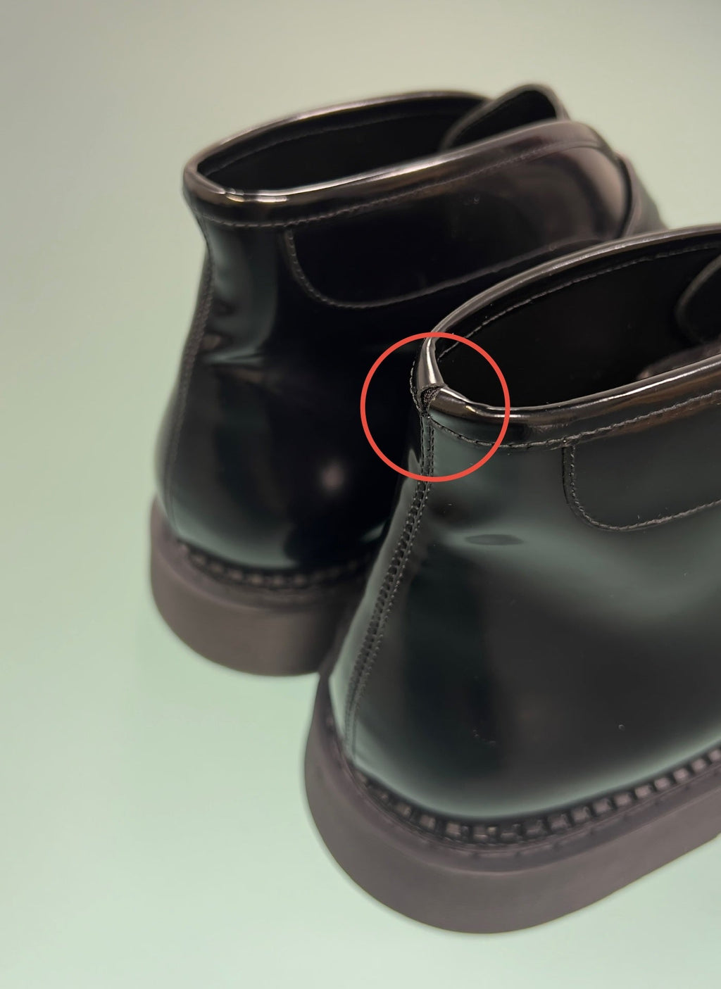 Saint Laurent Leather Creeper Boots