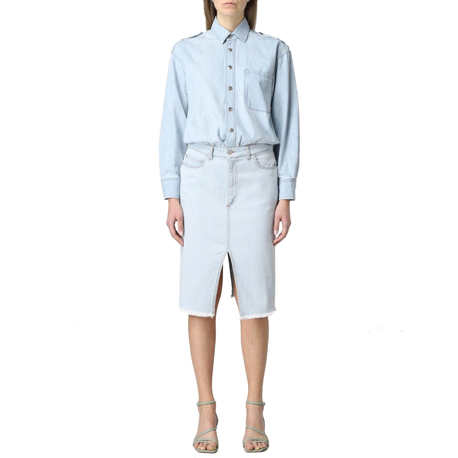 Stella Mccartney Denim Shirt Dress