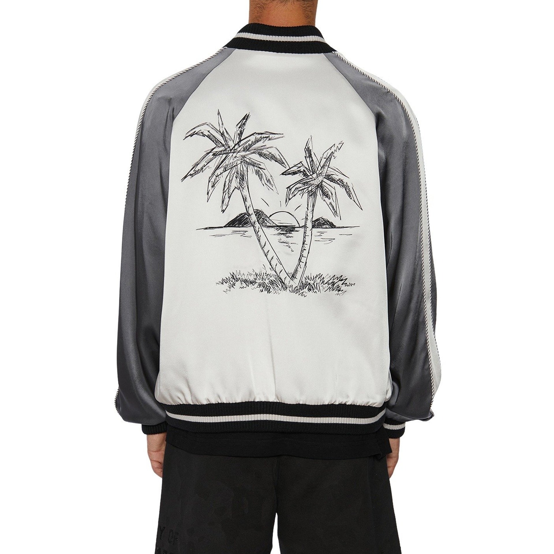 Palm Angels Palms Souvenir Bomber Jacket – Siebentaschen