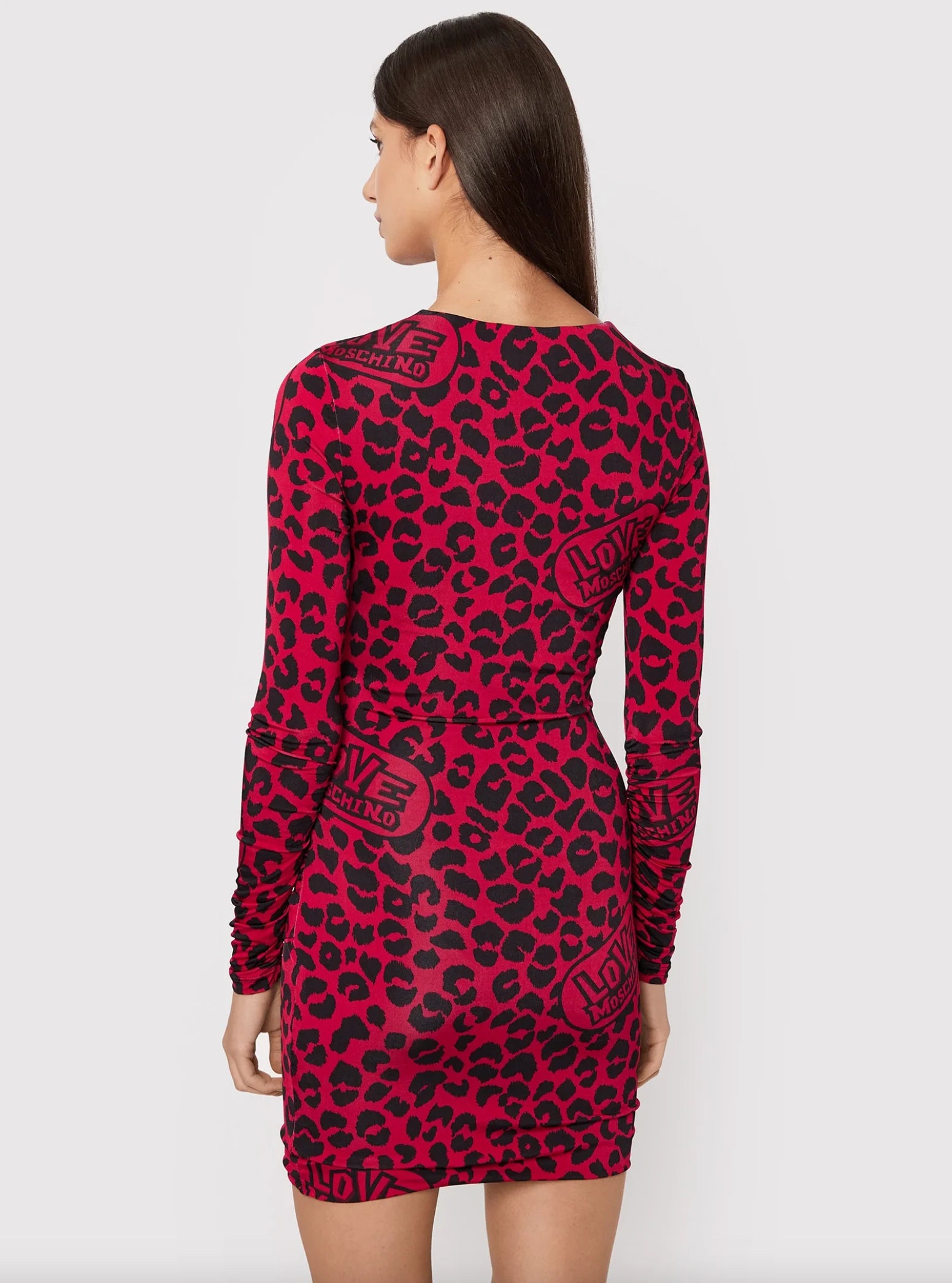 Love Moschino Dress Red Woman