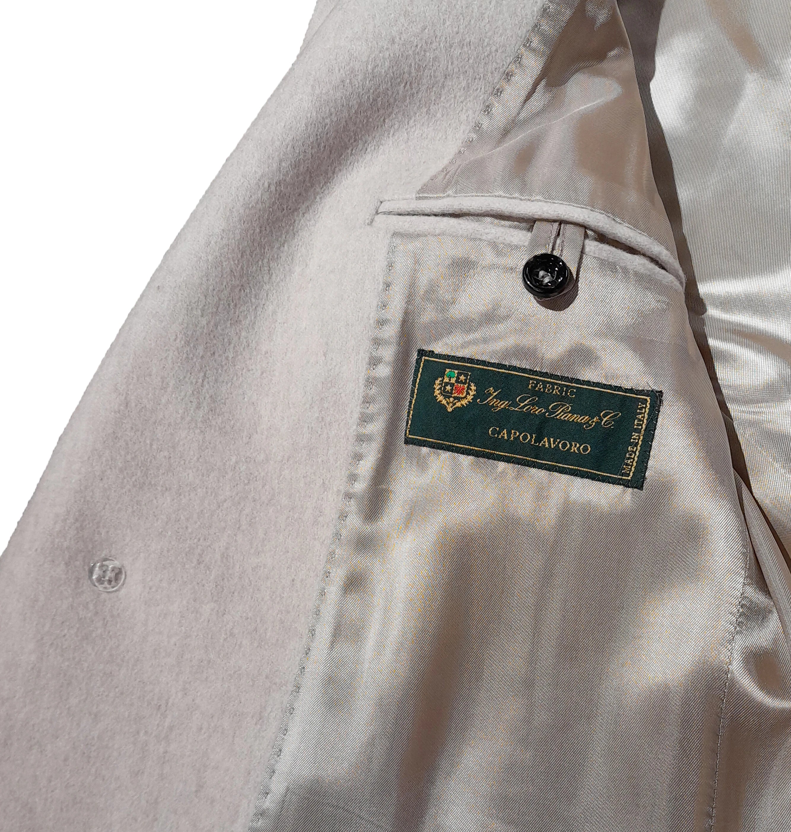 Loro Piana Fabric Coats Beige Man