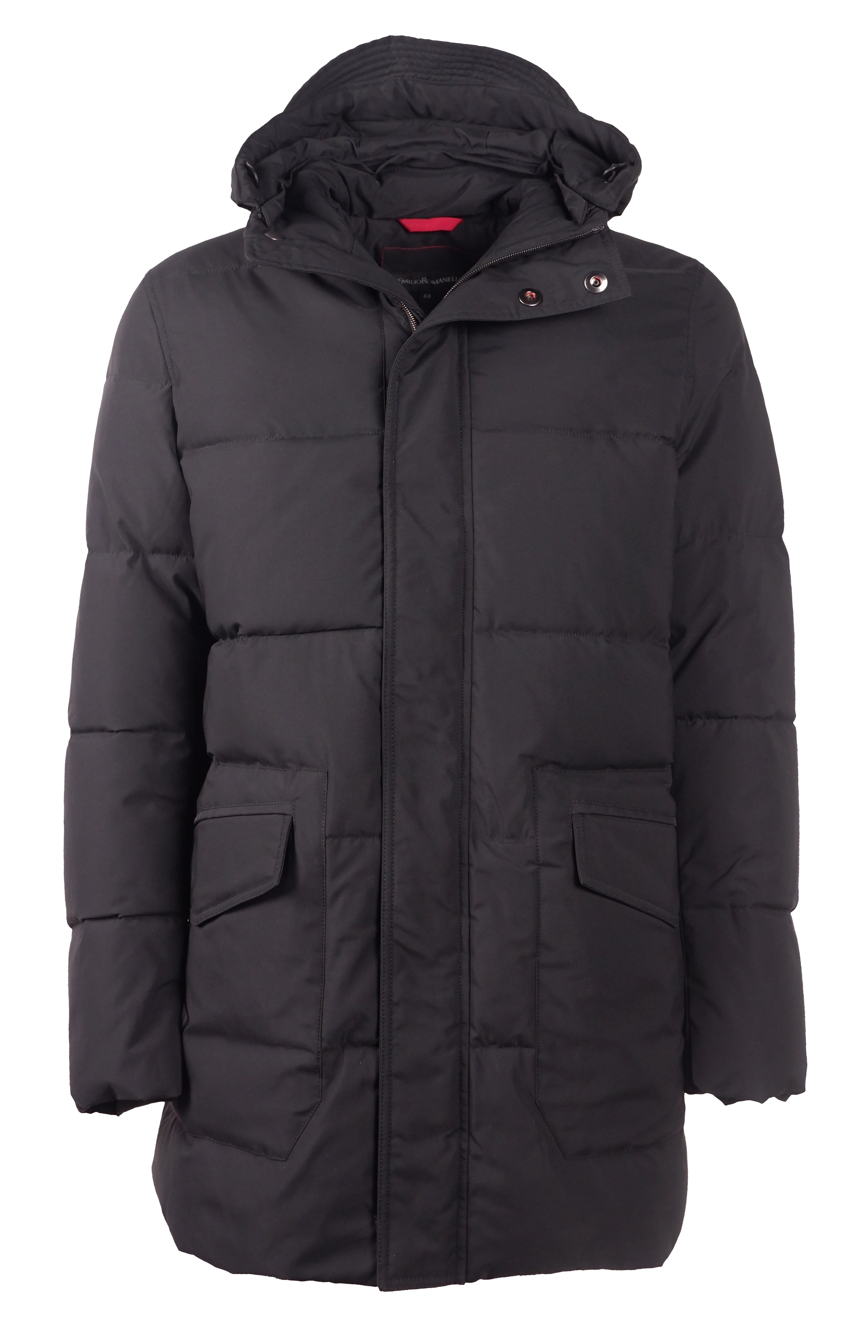 Emilio Romanelli Jackets Black Man