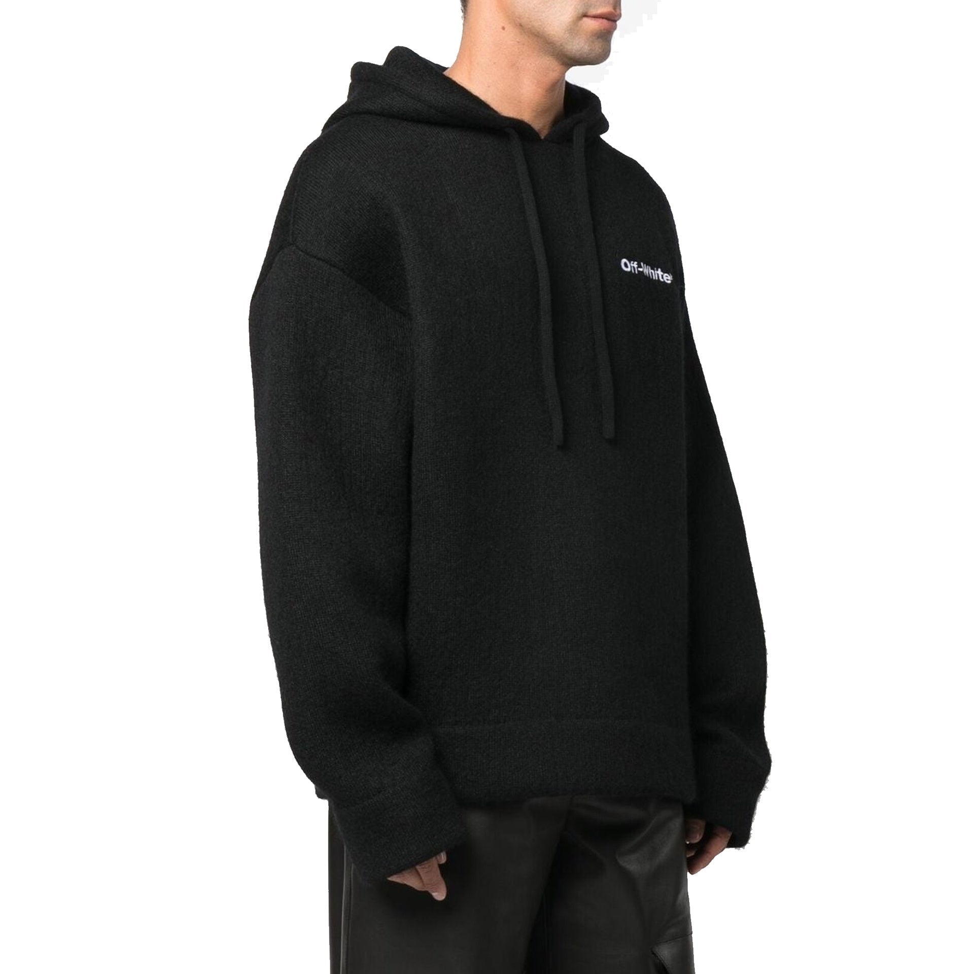 Off-White Knitted Hoodie – Siebentaschen