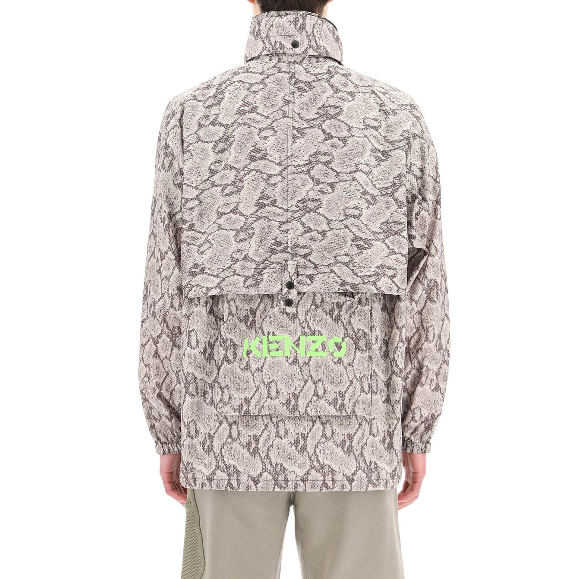 Kenzo Snakeskin Printed Jacket – Siebentaschen