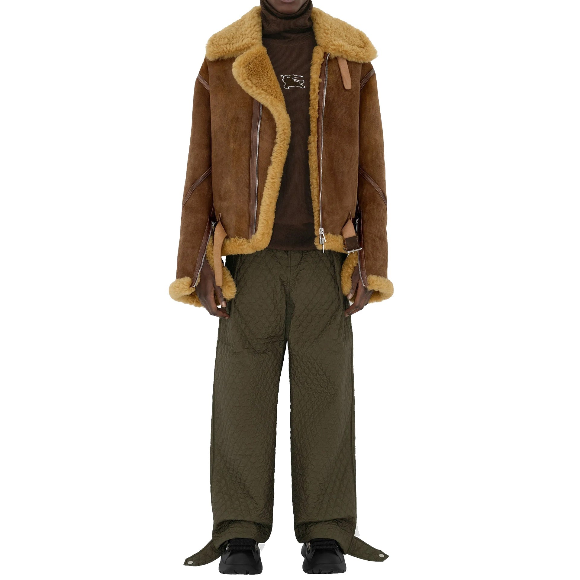 Burberry Quilted Pleated Pants – Siebentaschen