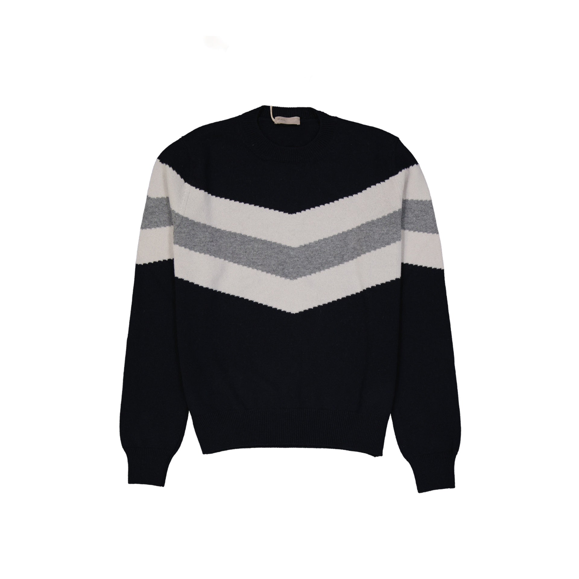 Herno  zigzag-stripe sweater