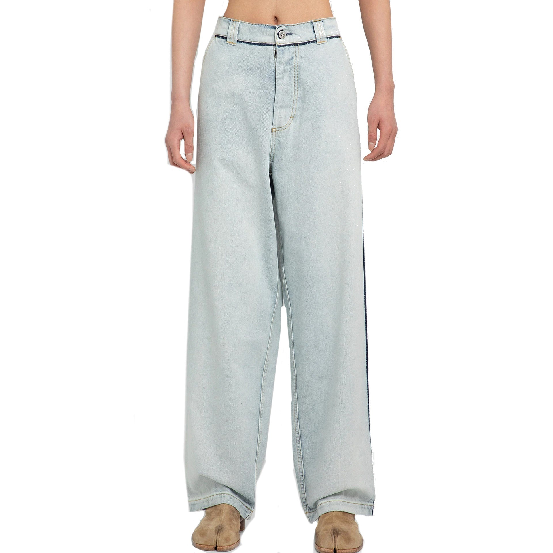 Maison Margiela Wide Leg Denim Jeans