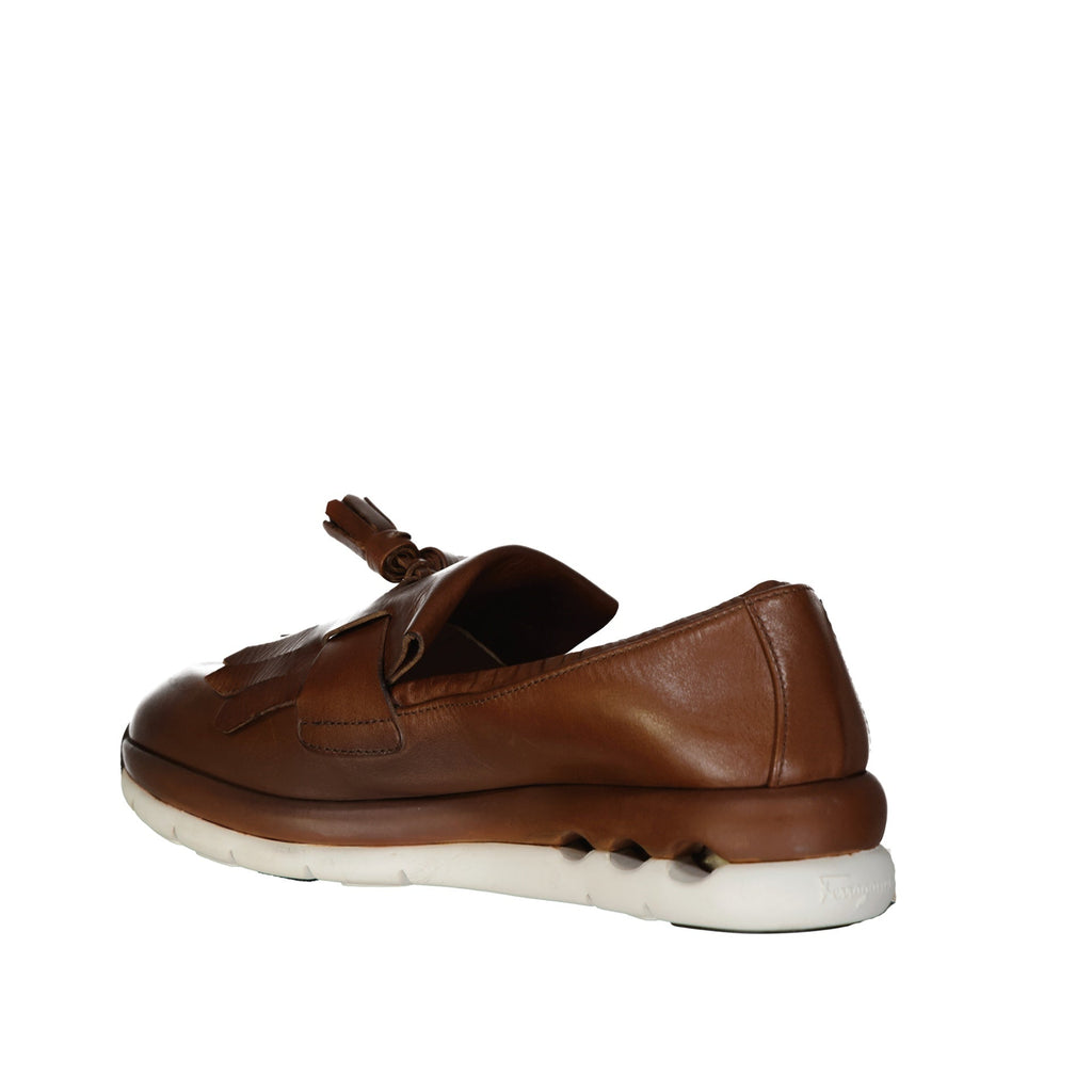 Salvatore Ferragamo Leather Loafers - WOMEN SHOES - SALVATORE FERRAGAMO - Tluxy New