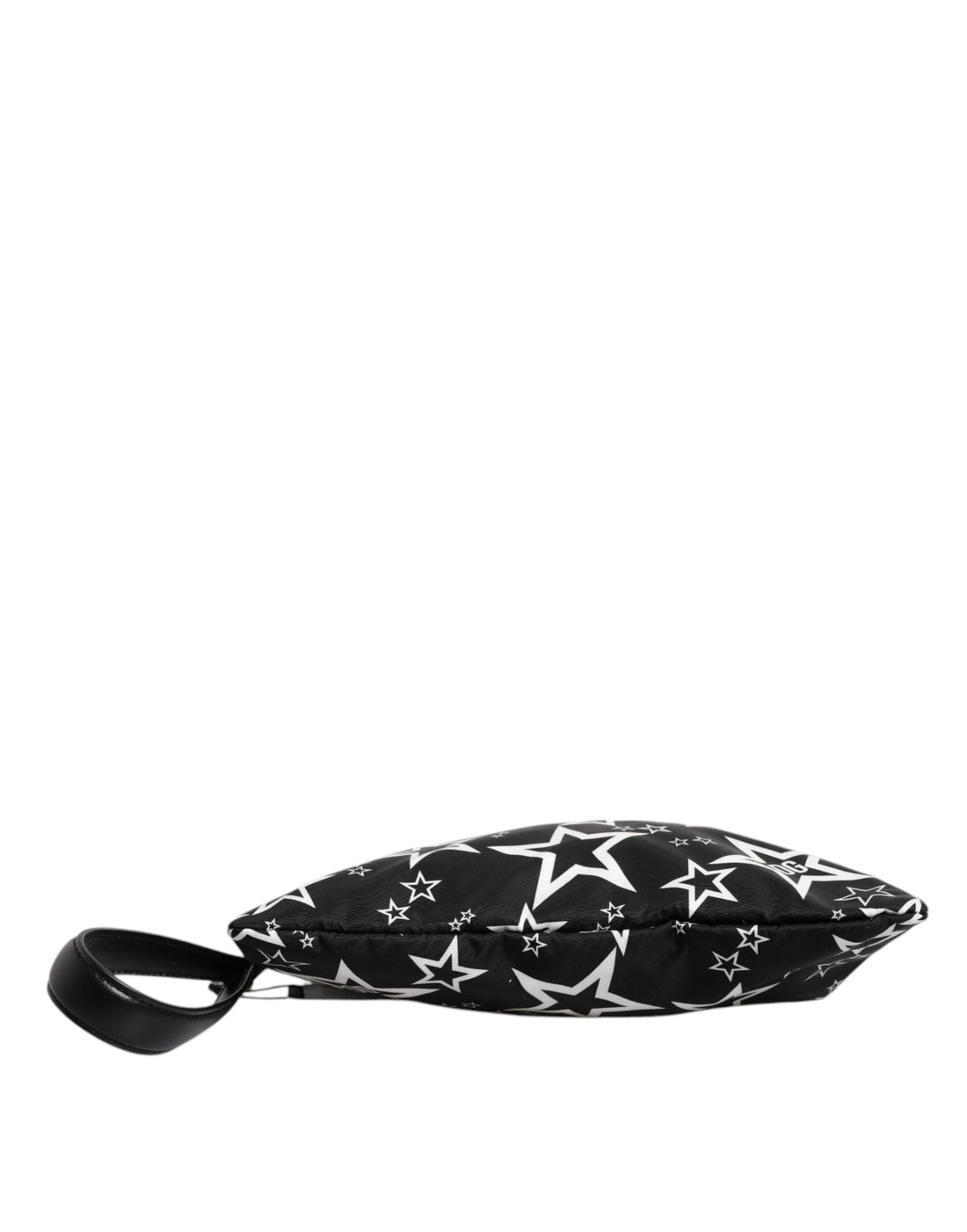 Dolce &amp; Gabbana Clutch mit schwarzem und weißem Sternenmuster