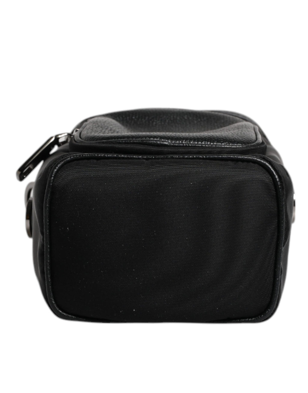 Dolce &amp; Gabbana – Schwarze Umhängetasche aus Leder mit Logo