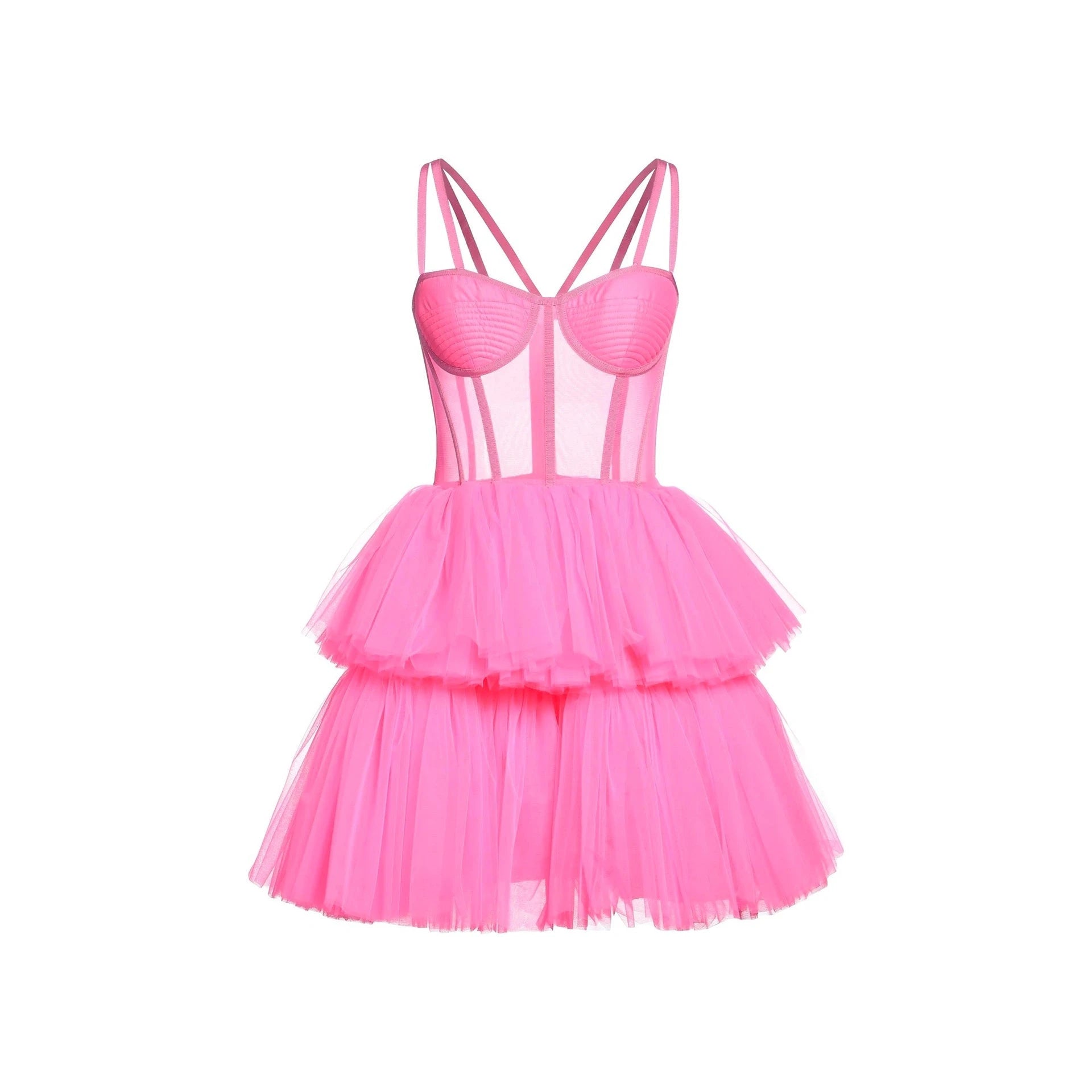 19:13 Dresscode Tulle Mini Dress