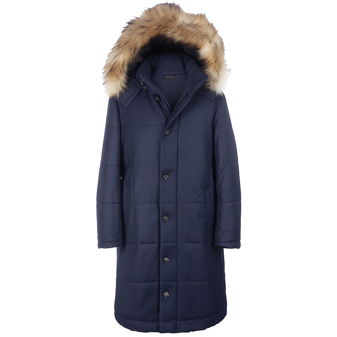 Loro Piana Fabric Coats Blue Man