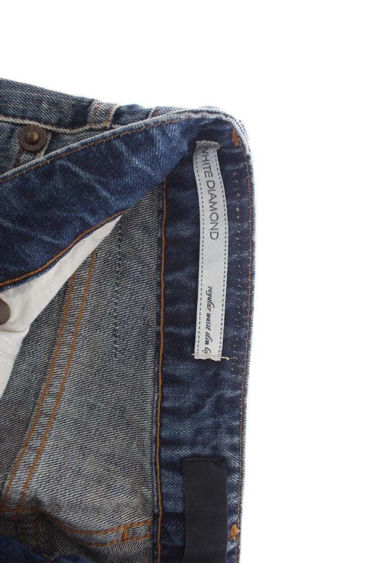 Cavalli – Elegante Flare-Fit-Jeans in Blau