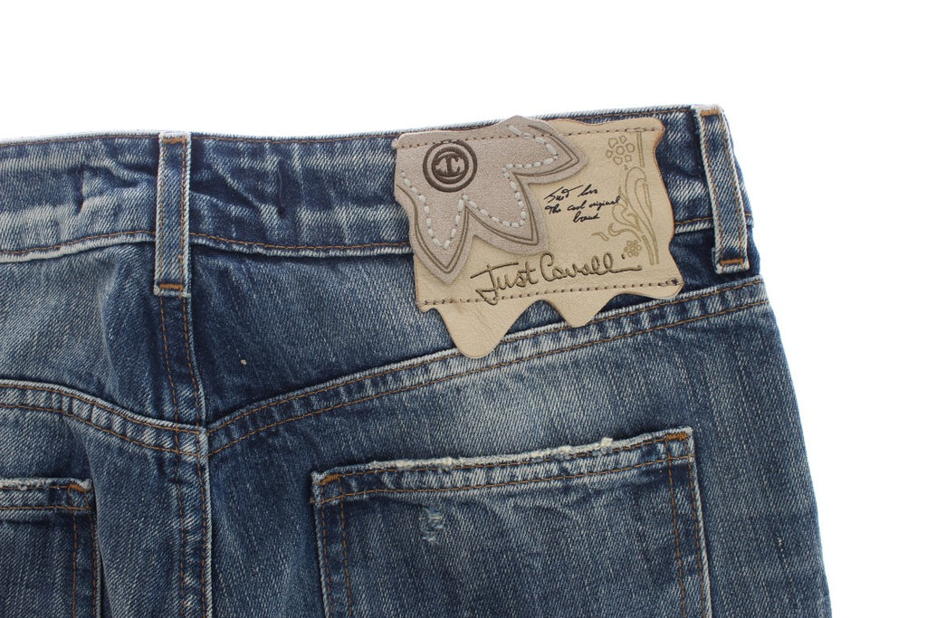 Cavalli – Elegante Flare-Fit-Jeans in Blau
