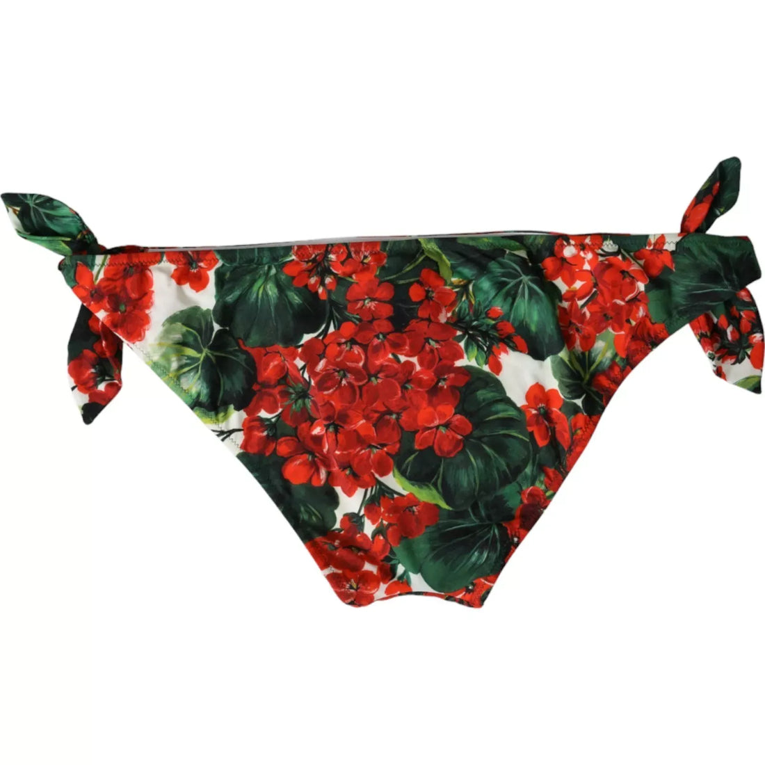 Dolce &amp; Gabbana Mehrfarbiger Geranium Swim Bottom Beachwear Bikini
