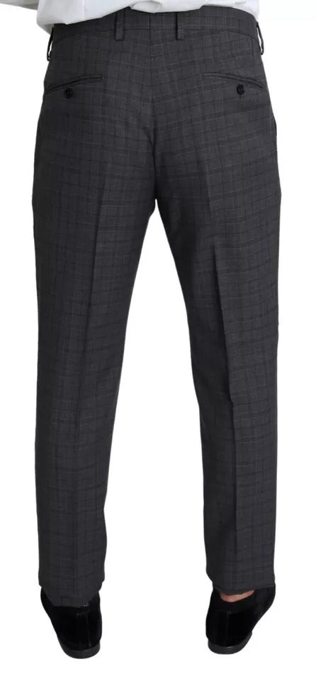 Dolce &amp; Gabbana Grauer 2-teiliger MARTINI-Anzug aus Wolle für Herren