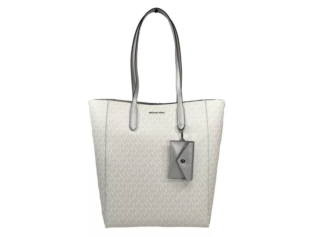 Michael Kors Vincent mit Kartenetui Große Tragetasche Silber