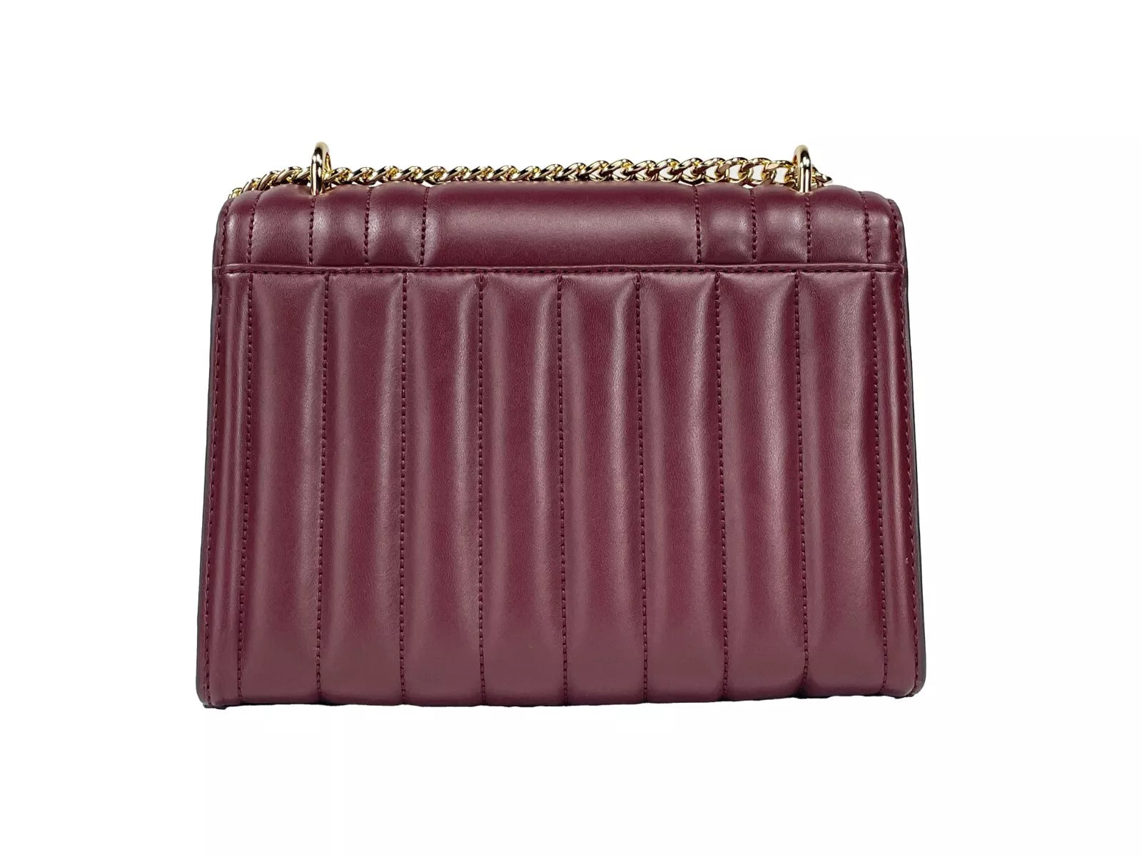 Michael Kors Whitney Crossbody-Tasche mit mittlerer Ketten-Schulterklappe in Ochsenblut