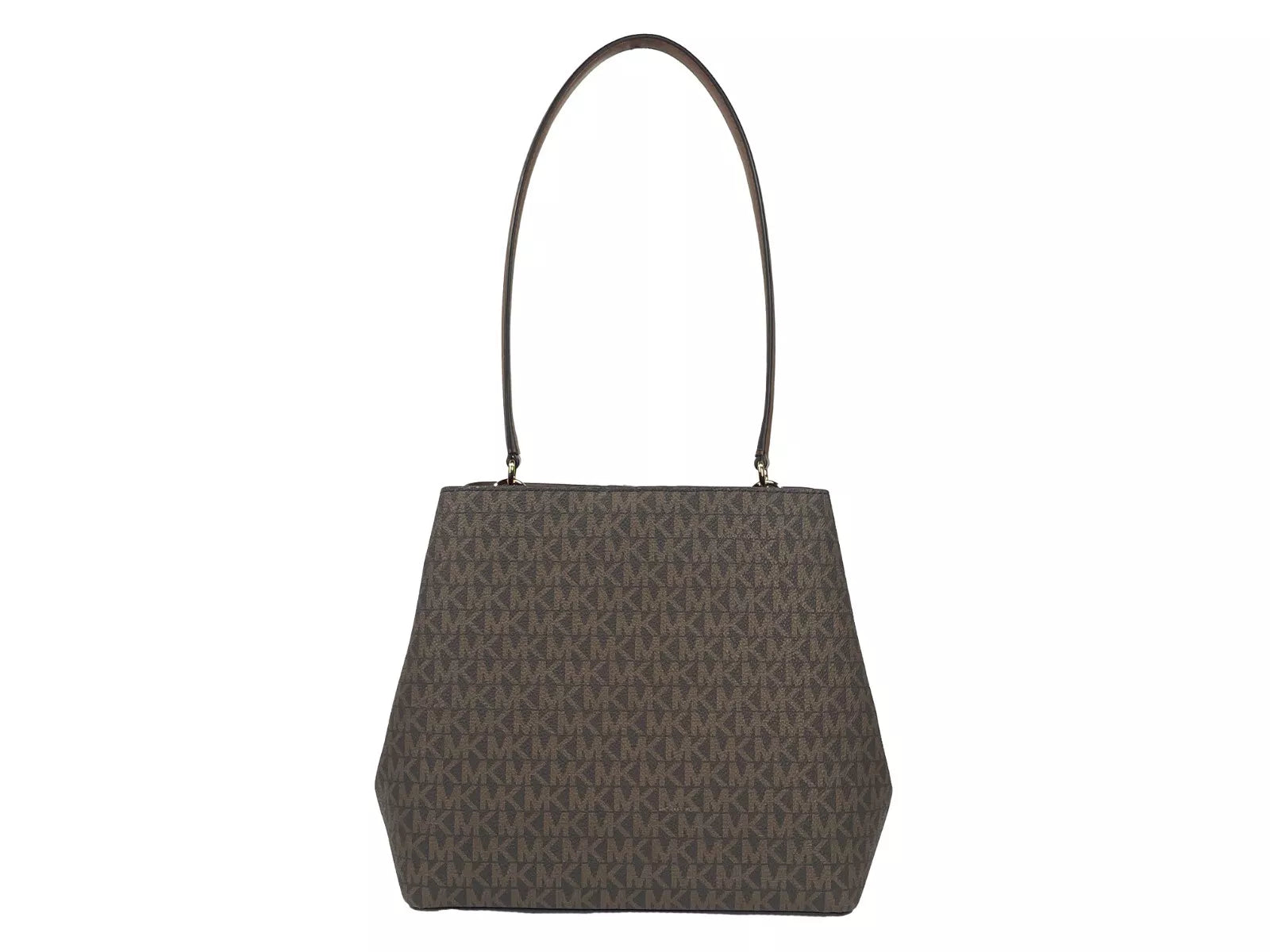Michael Kors Medium Pratt Bucket Umhängetasche Braun