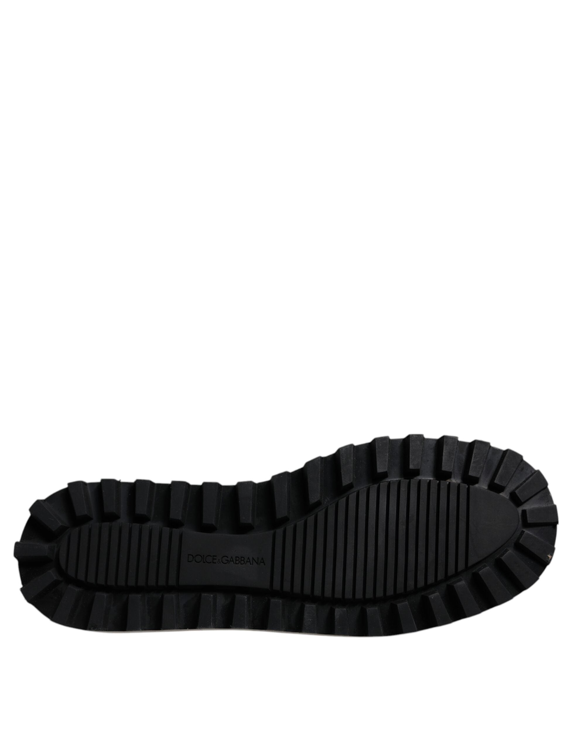 Dolce &amp; Gabbana – Sandalen mit gestepptem Logo-Patch aus schwarzem Nylon