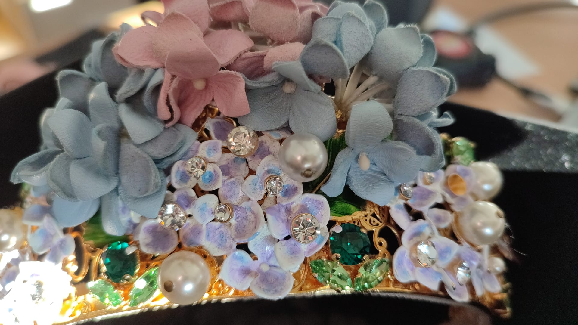 Dolce &amp; Gabbana Exquisites Kristalldiadem-Tiara