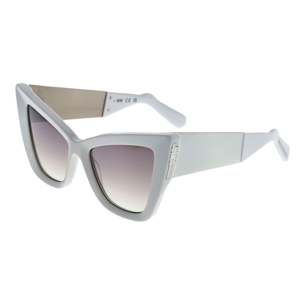 GCDS Weiße Damen Sonnenbrille