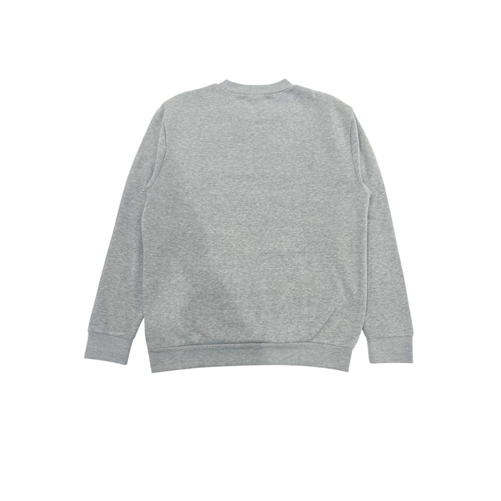 Cavalli Class Gray Cotton Men Sweater