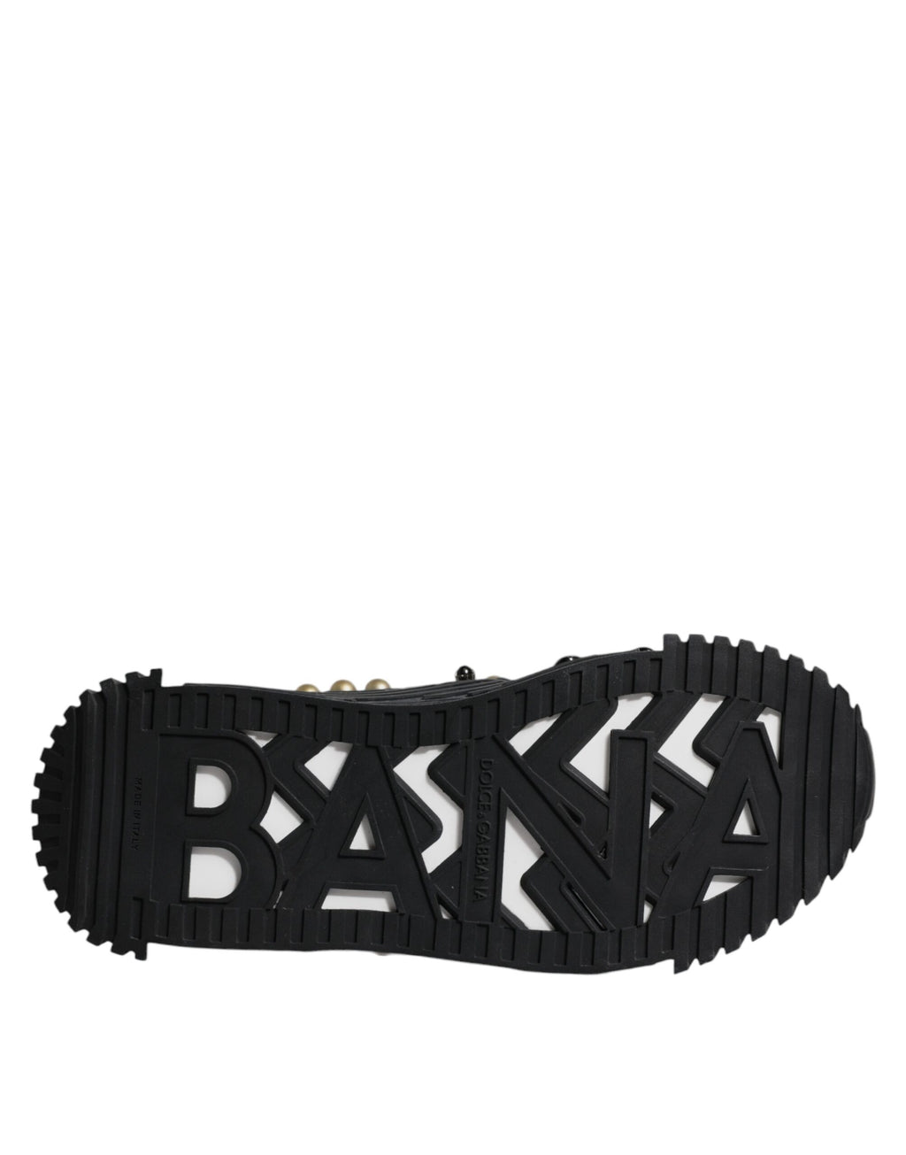 Dolce &amp; Gabbana – Sandalen mit Nieten aus schwarzem Leder
