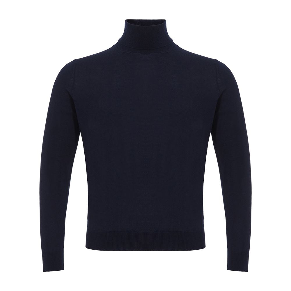 Colombo Blauer Kaschmirpullover