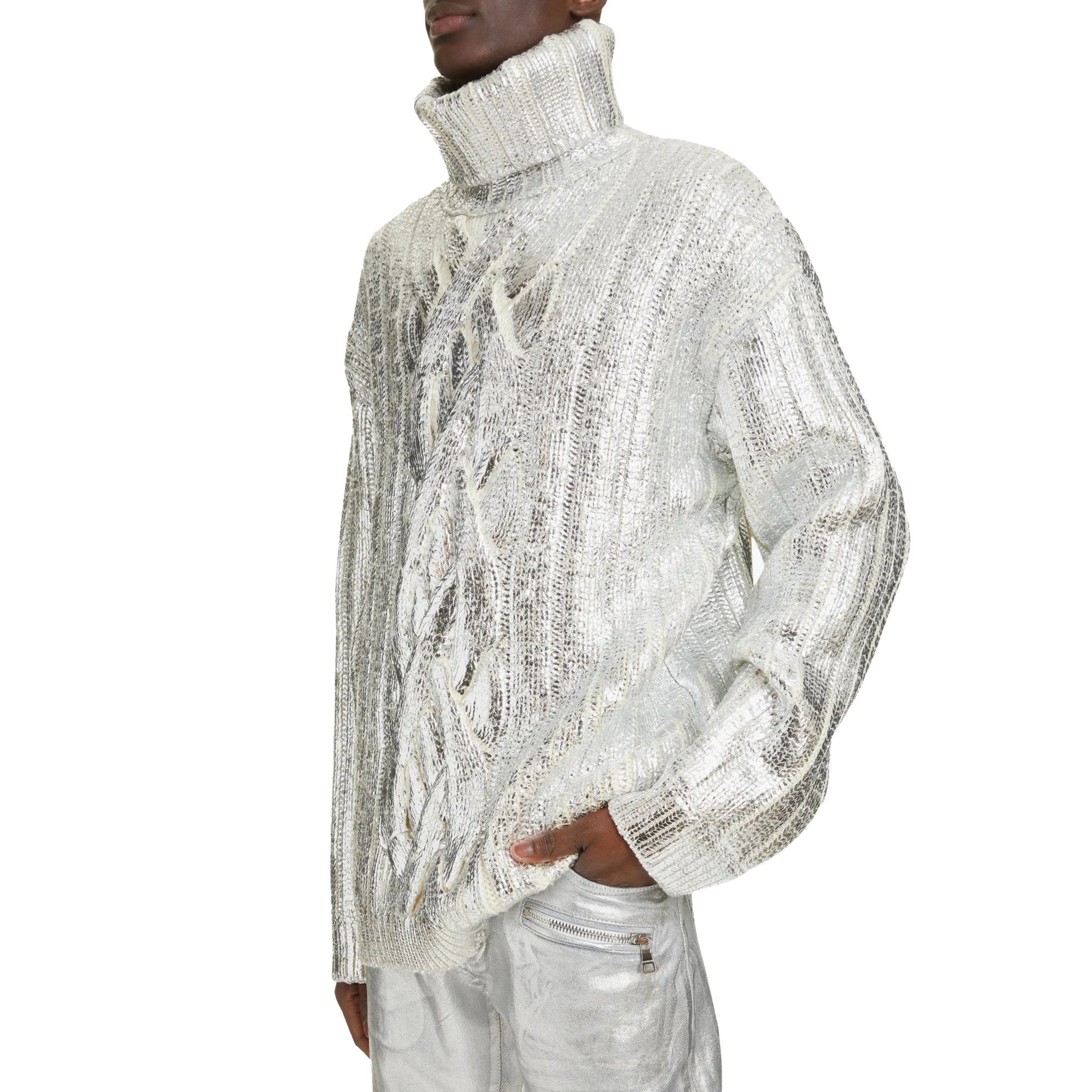 Balmain Sweaters Grey Man