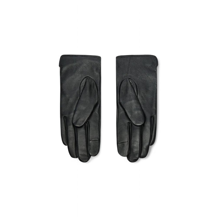 Calvin Klein – Schwarze Lederhandschuhe