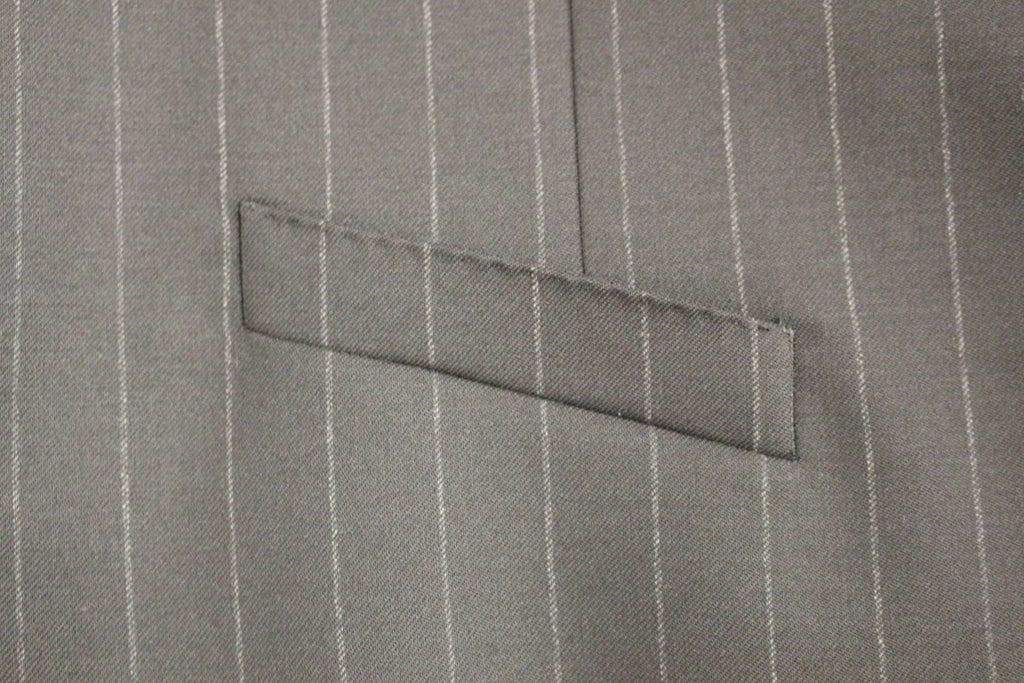 Dolce &amp; Gabbana Elegante schwarz gestreifte Wollweste