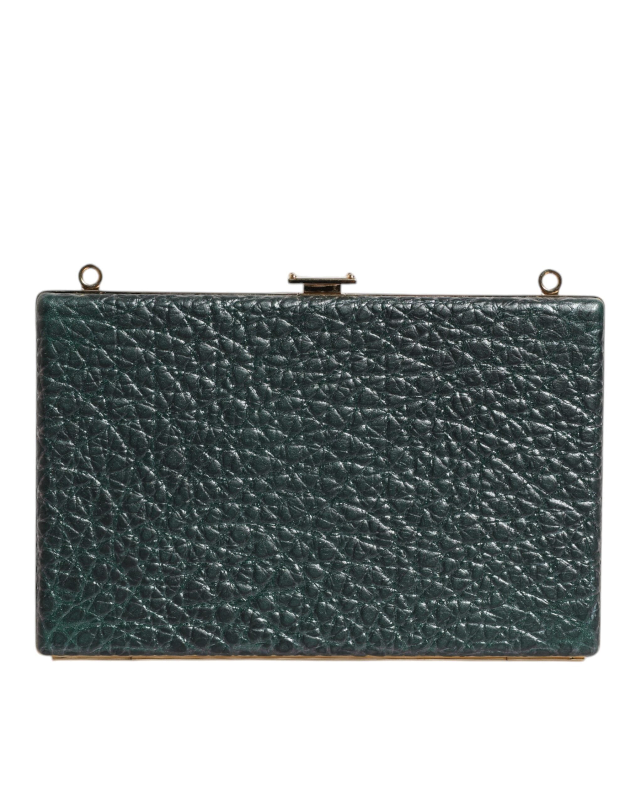 Dolce &amp; Gabbana – Schwarze Clutch aus Leder für den Abend