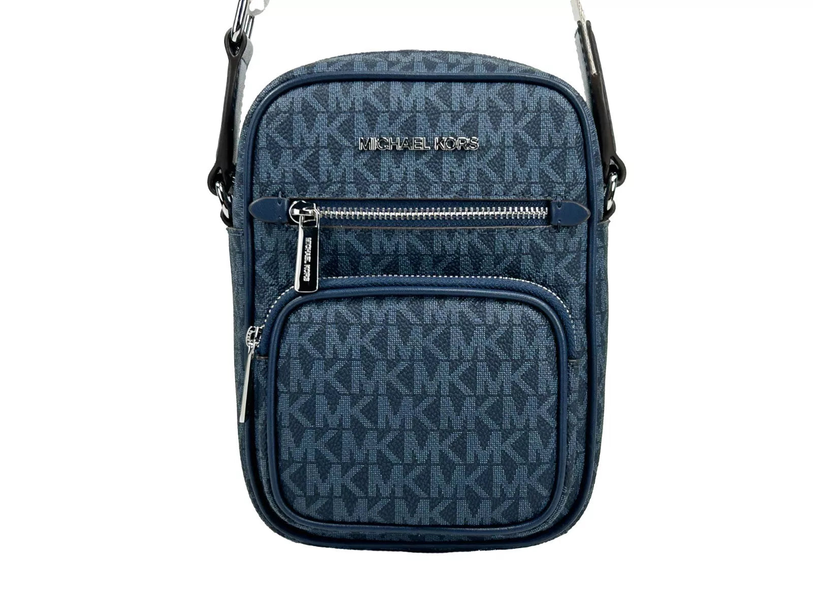 Michael Kors North South Umhängetasche, mittelgroß, Marineblau