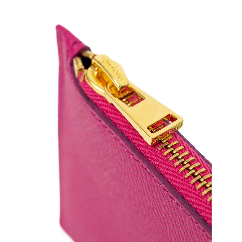 Tom Ford Fuchsia Lederbrieftasche