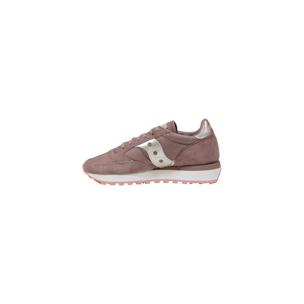 Saucony – Rosa Wildleder-Sneaker