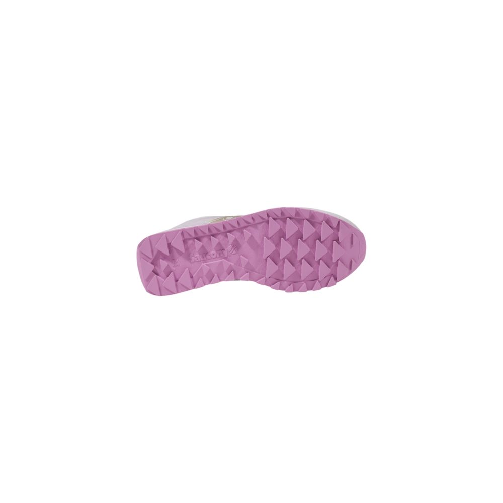 Saucony – Rosa Wildleder-Sneaker