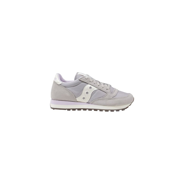 Saucony – Graue Wildleder-Sneaker