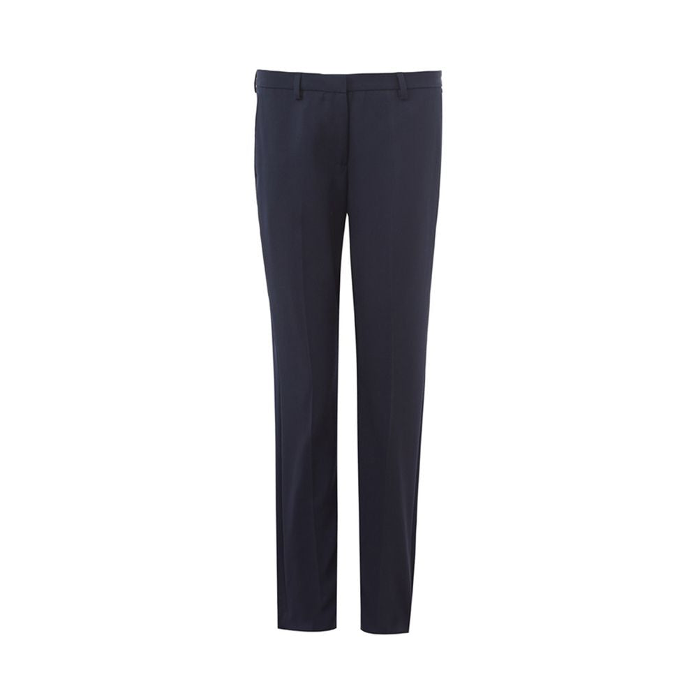 Lardini Elegante blaue Wollhose für Damen