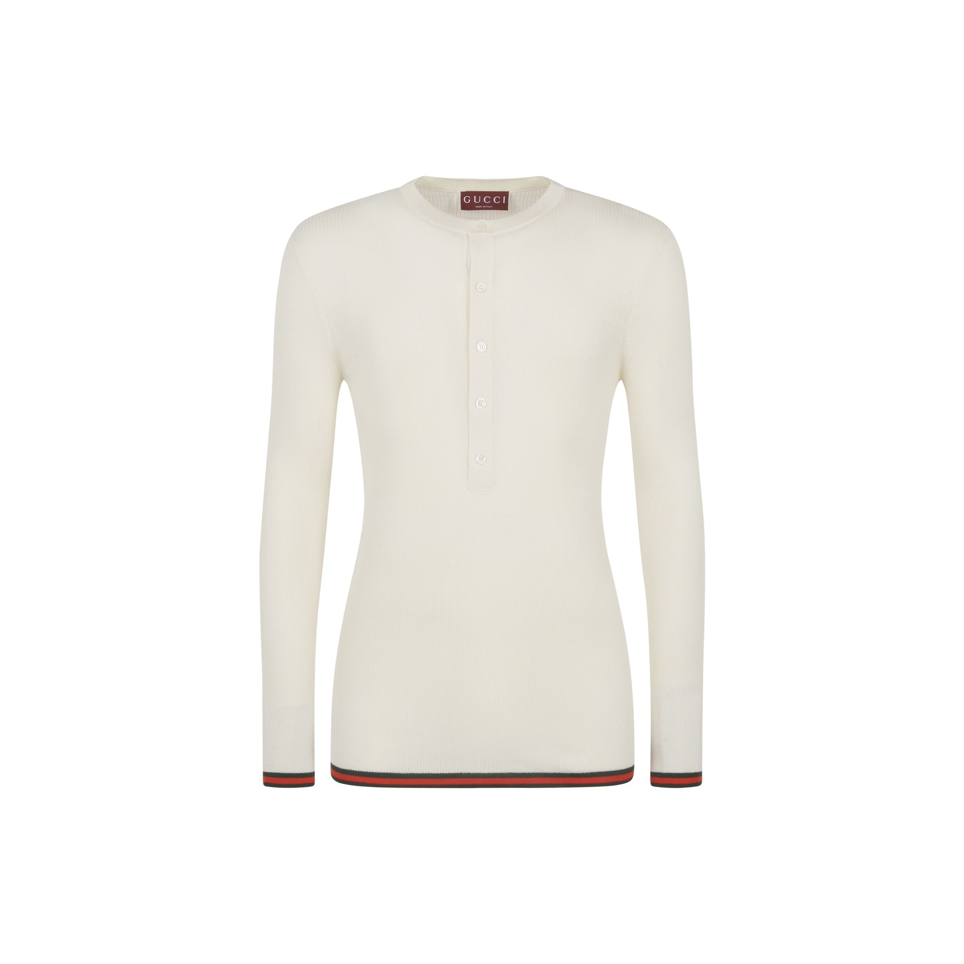 Gucci Ribbed-Knit Silk T-Shirt – Siebentaschen