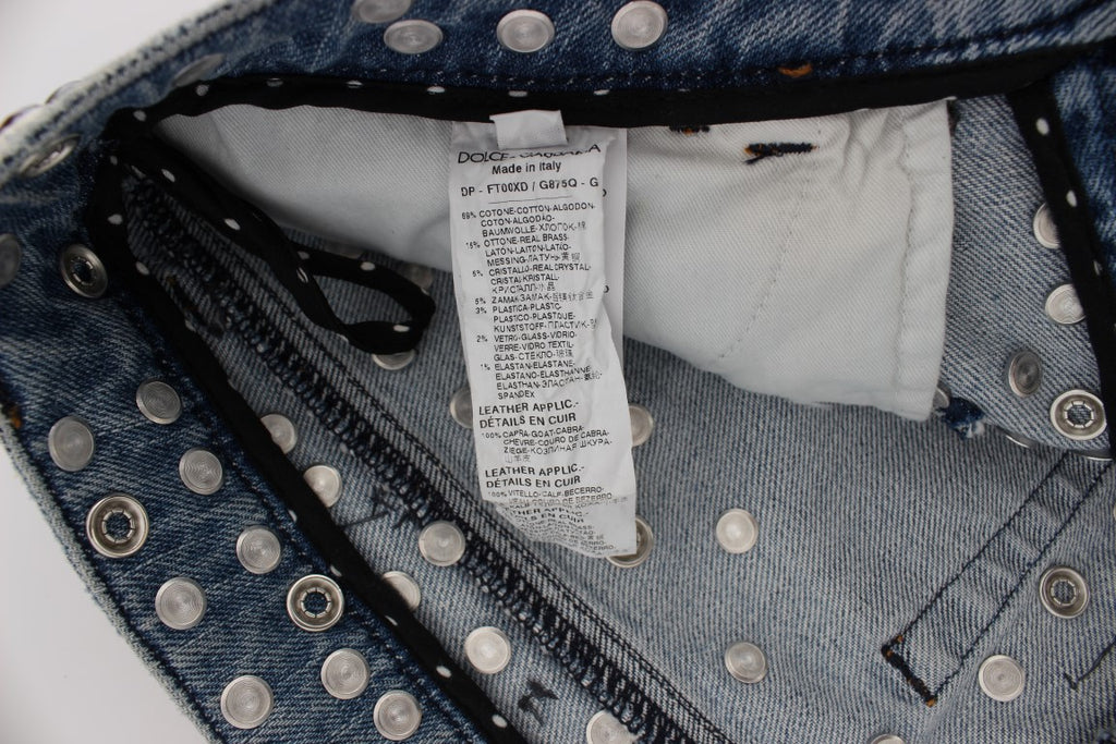 Dolce &amp; Gabbana – Enchanted Sicily – Boyfriendjeans mit Kristallherz